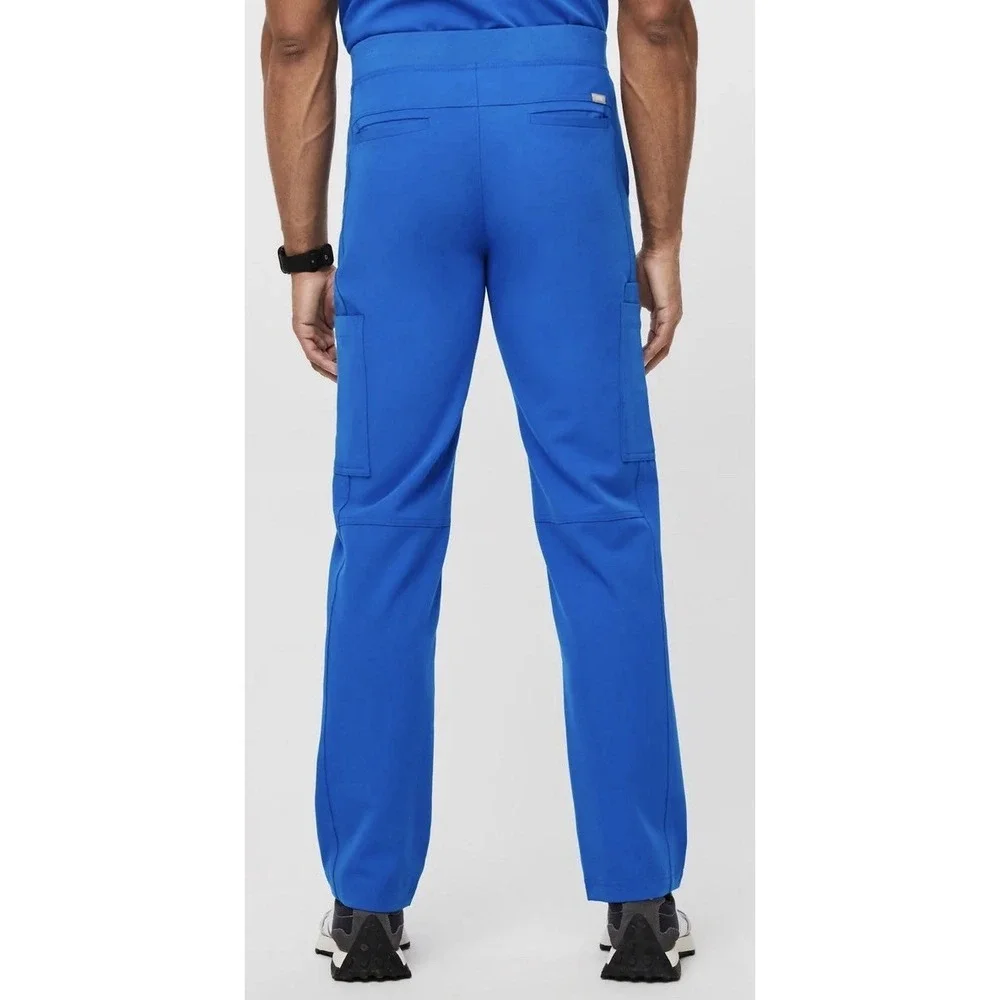 FIGS Axim Scrub Pants Men's XXL Short Royal Blue Technical Collection T2001S